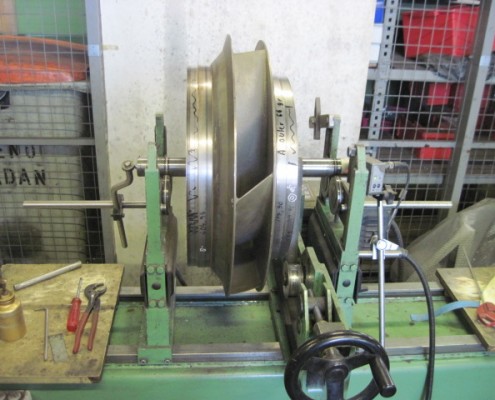 Equilibrage dynamique d'une Roue de Pompe