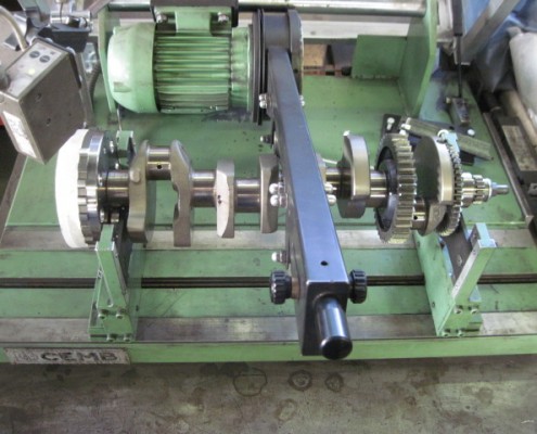 Equilibrage d'un Vilebrequin de Moto