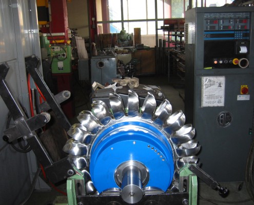 Equilibrage de roue Pelton pour la mini-hydraulique