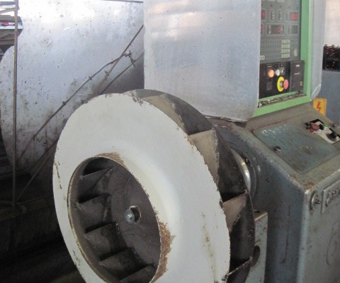 Turbine d'aspiration balayeuse