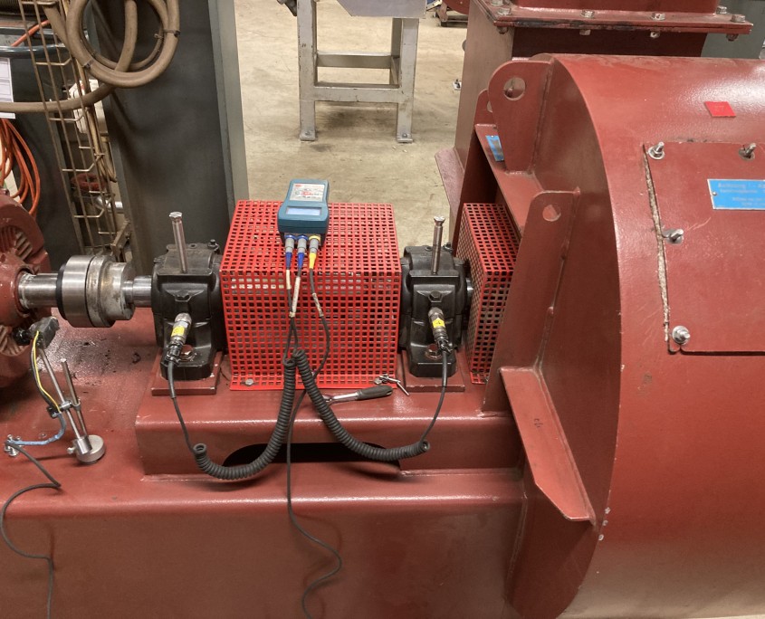 Equilibrage sur site d'une turbine de ventilation