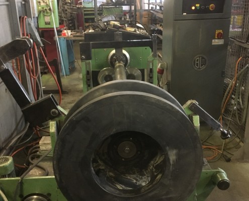 Equilibrage dynamique d'une roue de pompe