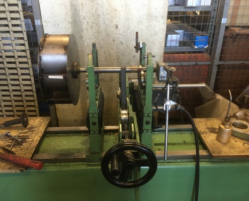 Equilibrage dynamique d'une turbine de ventilation