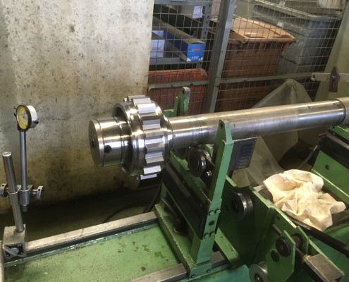 Equilibrage dynamique d'un pignon