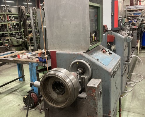 Equilibrage d'un volant moteur de Bugatti