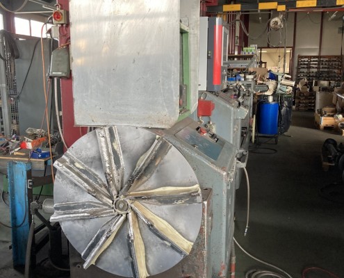 Equilibrage d'une hélice d'évacuation de flocons