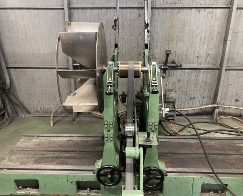 Equilibrage dynamique d'une turbine de ventilation montée sur son rotor